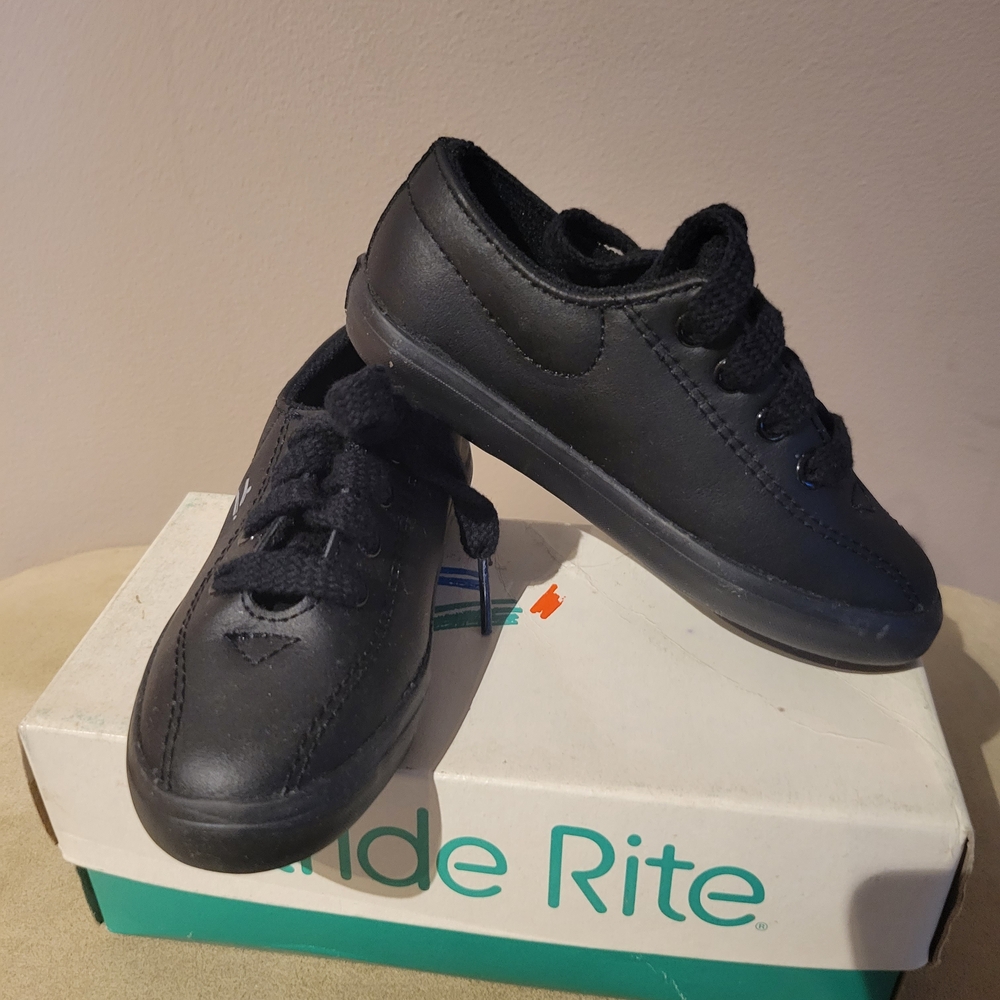 Stride Rite Black Kids Shoes
